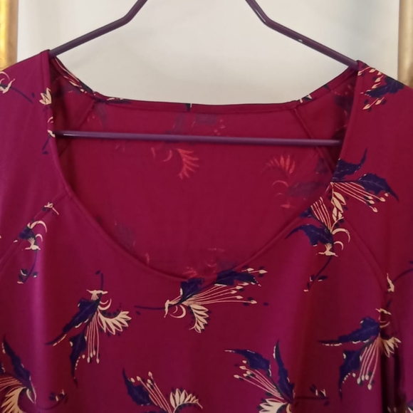 ๐๐๐ Phoenix Deep Purple Top - Picture 13 of 13